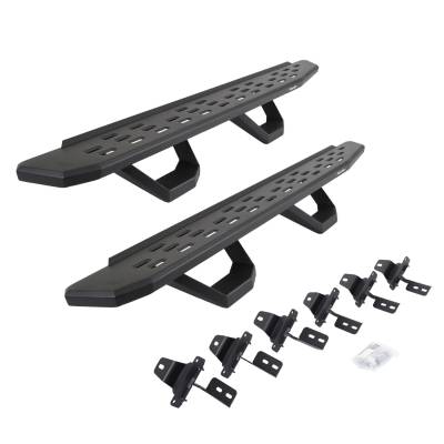 Go Rhino - Go Rhino 6965056820Pc RB30 Running Boards/Brackets for 07-18 Wrangler JK 4DR