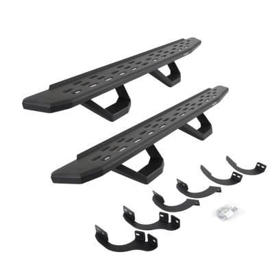 Go Rhino - Go Rhino 6964256820Pc RB30 Running Boards w/Mount Brackets for 14-24 4Runner