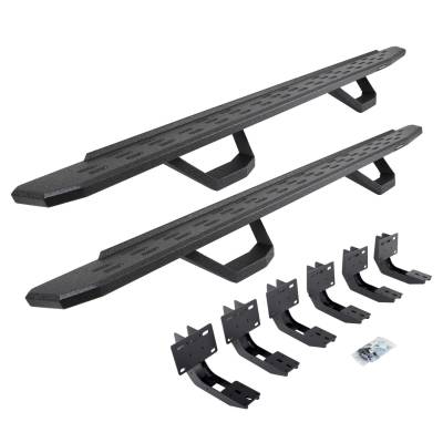Go Rhino - Go Rhino 6963068720T RB30 Running Boards w/Brackets for 19-25 RAM 1500 Crew