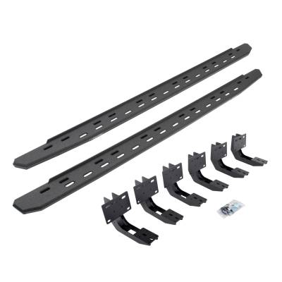 Go Rhino - Go Rhino 69630687ST RB30 Slim Boards w/Mount Brackets for 19-25 RAM 1500 Crew