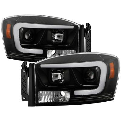 Spyder Auto - Spyder Auto 5088178 High-Power LED Module Low Beam Equipped Headlights Black