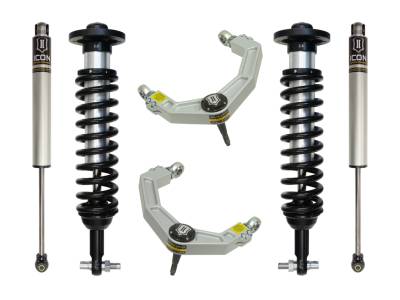 ICON Vehicle Dynamics - ICON K93072 Stage-2 0-2.63" Lift Kit w/Billet UCA for 2014 Ford F150 2WD