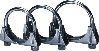 Borla - Borla Exhaust 18220 Accessory Stainless Steel U-Bolt/Saddle Clamp 2"