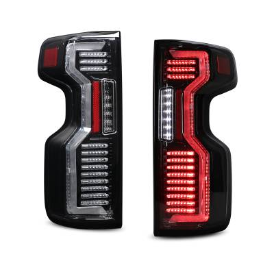 Winjet - Winjet CTWJ-0783-GBC-SQ LED Tail Lights Sequential