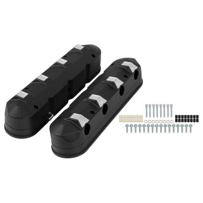Holley - Holley 241-478 Engine Valve Cover Set GM Car LS 294/325/346/364/376/427