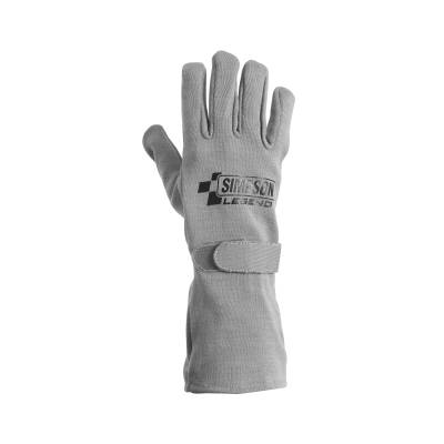 Simpson Safety - Simpson Racing LGAXX Legend SFI-1 Racing Gloves 2X-Large Alloy Nomex SFI 3.3/1