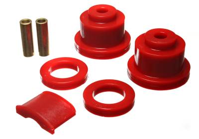Energy Suspension - Energy Suspension 3.4125R Rear Polyurethane Sub-Frame Bushing Set Red