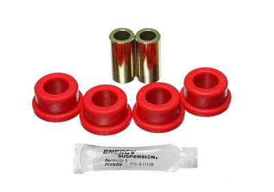 Energy Suspension - Energy Suspension 5.7106R Track Arm Bushing Set Rear Polyurethane Red