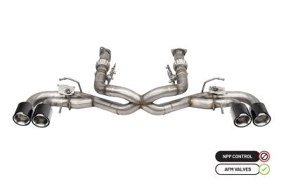 Corsa Performance - Corsa Performance 21106CF Cat-Back Exhaust System for 08-23 Corvette