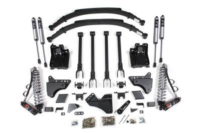 BDS Suspension - BDS Suspension BDS596FPE FOX 6" 4-Link Lift Kit for 11-16 Ford F250/F350 4WD