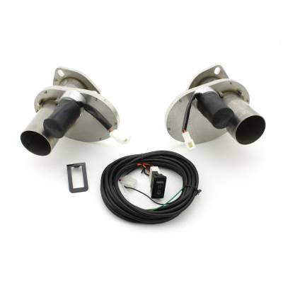 Doug's Headers - Doug's Headers DEC225A Electric Exhaust Cut-Out 2.25" Dual System