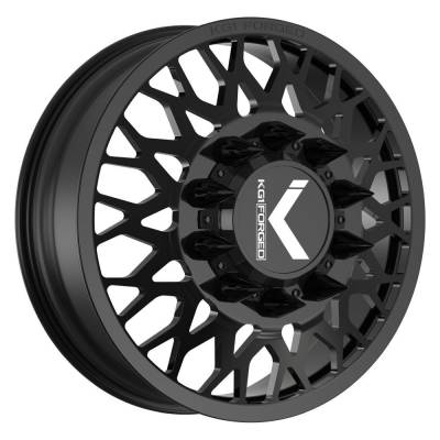 KG1 Wheels - KG1 Wheels KD019F2282528GB KD019 Torture 22x8.25 10x285 145mm Gloss Black