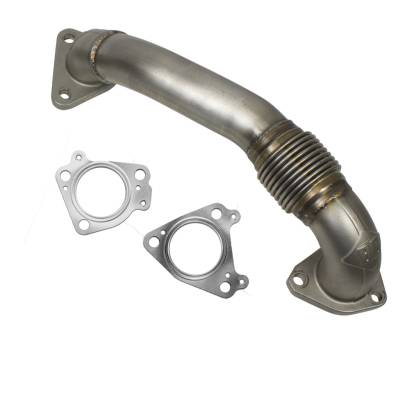 BD Diesel - BD Diesel 1043803 Passenger Side Turbocharger Up-Pipe Kit for 01-04 LB7 Duramax