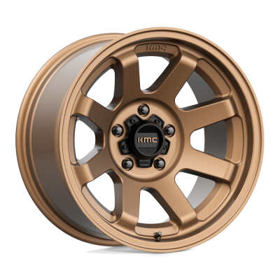 KMC - KMC Wheels KM723 TRAIL 17x9 5x5.0 -12mm Matte Bronze KM72379050612NUS