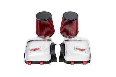 Corsa Performance - Corsa Performance 44015D Drytech 5 Closed Box Air Intake for 24-25 Mustang