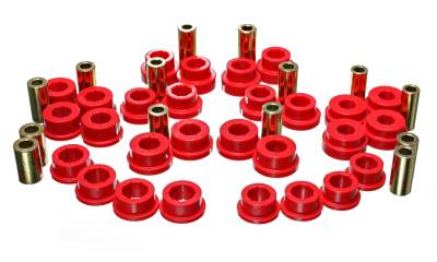 Energy Suspension - Energy Suspension 8.3130R Polyurethane Control Arm Bushing Kit