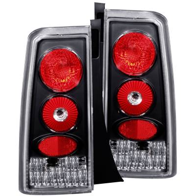 Anzo USA - Anzo USA 221103 Black Euro Clear Lens LED Taillight Set for 04-06 Scion xB