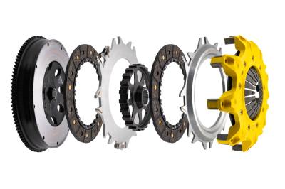 Advanced Clutch - Advanced Clutch T1S-B05 ACT Mod-Twin 225 Heavy Duty Rigid Street Clutch Kit