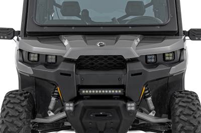 Rough Country Suspension Systems - Rough Country 97105 LED Headlight Kit Can-Am Defender HD5/HD7/HD8/HD9/HD10