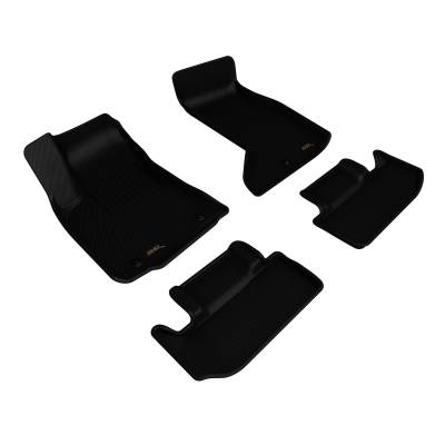 3D MAXpider - 3D MAXpider L1DG02901509 KAGU Floor Mat for 17-23 Dodge Challenger