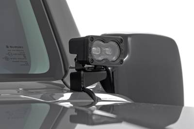 Rough Country Suspension Systems - Rough Country 72122 LED Ditch Light Kit for 18-26 Suzuki Jimny
