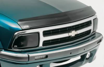 GT Styling - GT Styling 78108S Buggard SE Bug/Hood Deflector Shield Smoke for 88-99 C/K K1500