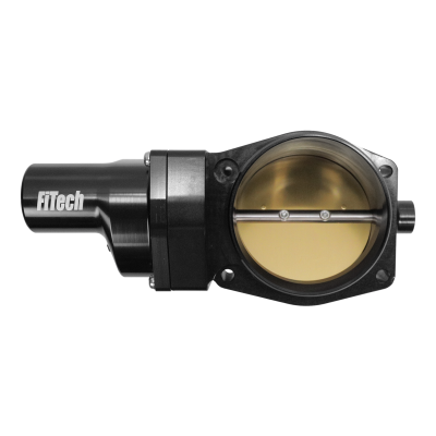 FiTech Fuel Injection - FiTech 70111 FiTech LS Billet Drive By Wire DBW Throttle Body Blk Anodized 92mm