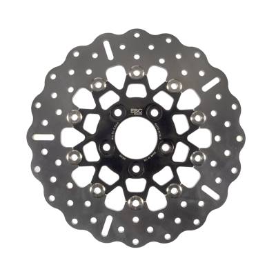 EBC Motorcycle Brakes - EBC Motorcycle Brakes RSD018CBLK Motorcycle Brake Rotor