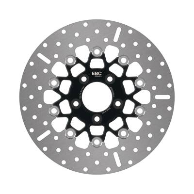 EBC Motorcycle Brakes - EBC Motorcycle Brakes RSD020BLK Motorcycle Brake Rotor