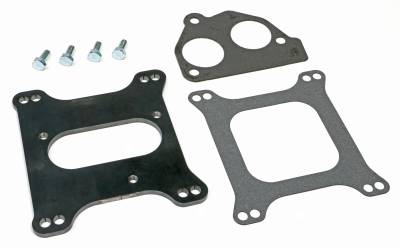 Trans-Dapt Performance - Trans-Dapt 2210 Carb to TBI Adapter SB Chevy Holley 4BBL Manifold Center Mount