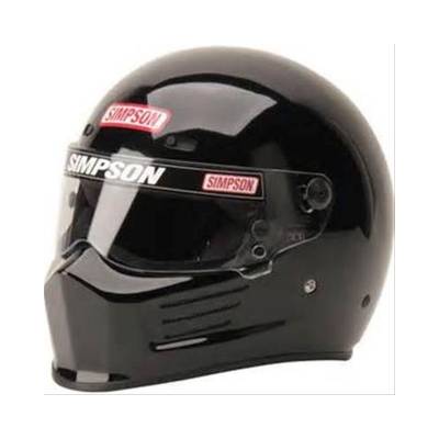 Simpson Safety - Simpson Safety 7210002 Super Bandit Racing Helmet X-Small Black