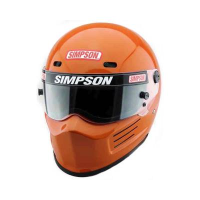 Simpson Safety - Simpson Safety 721003S Super Bandit Helmet Large Safety Orange