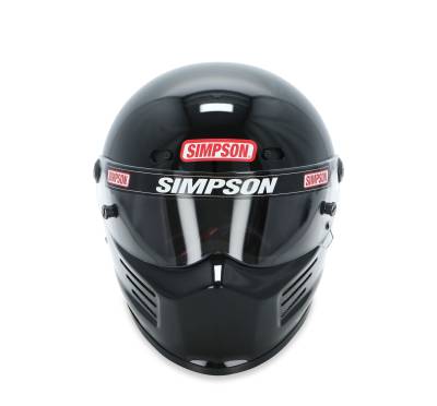 Simpson Safety - Simpson Safety 7210048 Super Bandit Racing Helmet XL Matte Black