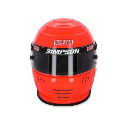Simpson Safety - Simpson Safety 770714S Speedway Shark Racing Helmet-7.250" Safety Orange