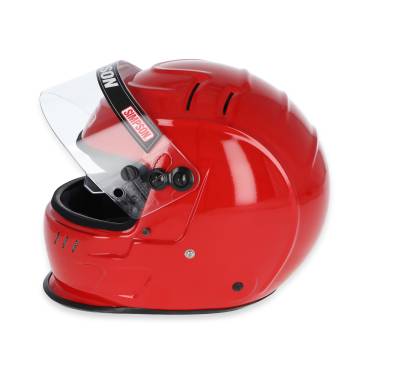 Simpson Safety - Simpson Safety 7707344 Speedway Shark Racing Helmet 7.750" Red
