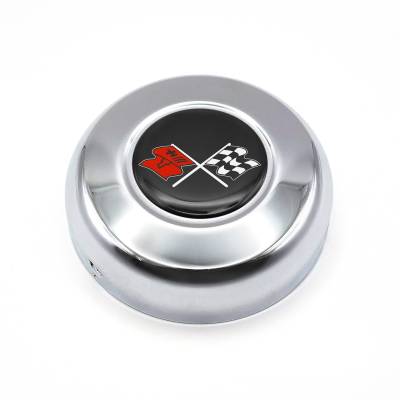 Grant - Grant 5632 GM Licensed Horn Button for GM Corvette Flags