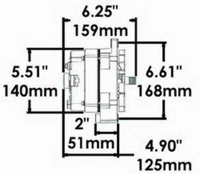 Powermaster Performance - Powermaster 8003 Alternator
