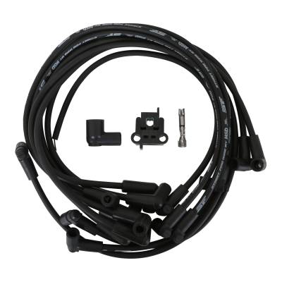 MSD - MSD Ignition 5554 Street Fire 8mm Spark Plug Wire Set for Chevy 350 SBC HEI