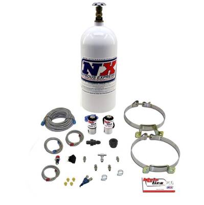 Nitrous Express - Nitrous Express ML2000 Mainline EFI Single Nozzle System w/10Lb Bottle