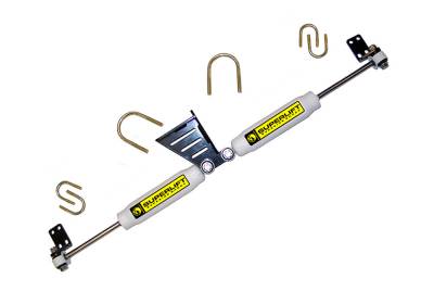 Superlift - Superlift SR High Clearance Dual Steering Stabilizer for Jeep JK 92095