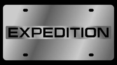 Eurosport Daytona - Eurosport Daytona 1512N-1 Stainless License Plate Expedition Logo