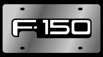 Eurosport Daytona - Eurosport Daytona 1542-1 Stainless License Plate F150 Logo