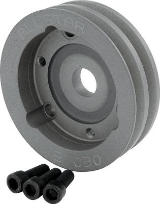Allstar Performance - Allstar Performance ALL31030 Crank Pulley 2 Groove 4.750" Diameter