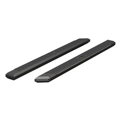 ARIES - ARIES 2055991 AdvantEDGE 5.5x91" Universal Black Alum Running Boards w/o Mounts