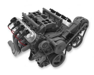 Holley - Holley Performance 241-110 LS Valve Covers GM Licensed Black for Chevy