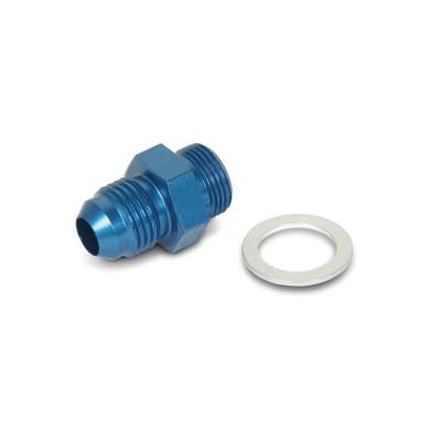 Holley - Holley Performance 26-75 9/16-24 to -6AN Aluminum Fuel Inlet Fitting