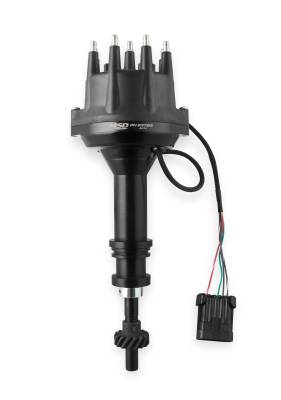 MSD - MSD Ignition 23793 Pro-Billet EFI Dual Sync Distributor Black for Ford 351C-460