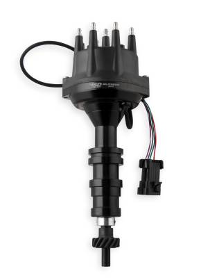 MSD - MSD Ignition 23803 Pro-Billet EFI Dual Sync Distributor Black for Ford FE V8