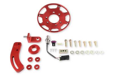 MSD - MSD Ignition 86101 7" Flying Magnet Hall-Effect Crank Trigger Wheel for SB Chevy