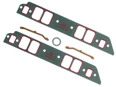 Mr Gasket - Mr Gasket 5817 Rectangle Port Ultra Seal Intake Gasket for 65-90 Chevy/GMC